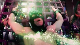 Batman: Enslaved Crusader! Cosplay Orgy W/ Catwoman Poison Ivy & Joker Girl