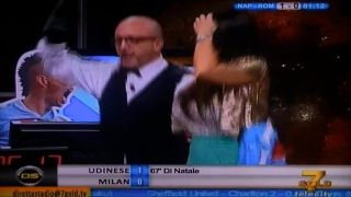 Marika Fruscio Oops Big Boobs Pop Out Of Dress Live Tv
