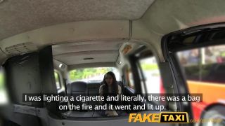 Faketaxi Brunette Sucks Fucks And Takes It In The Ass