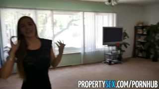 Propertysex - Client Homemade Sex Video With Foxy Petite Real Estate Agent