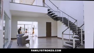 Familystrokes - Horny Step Family Fucks Each Other For Thanksgiving