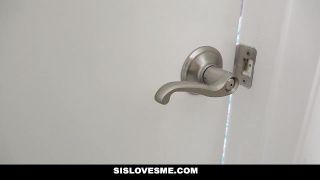 Sislovesme - Creeping On Stepsis In The Shower To Fuck