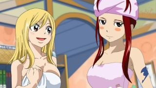 Fairy Tail Shower Foursome