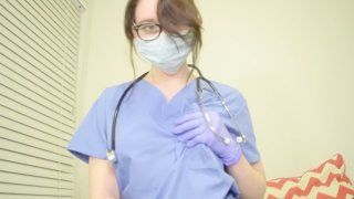 Ideal Nurse Shags Her Patient With Mask And Gloves