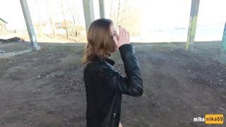 Society Oral Quickie Outdoors Under The Bridge - Point Of View By Mihanika69