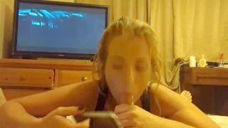 Excellent Light Haired Milf Oral Shag While Talking By Phone