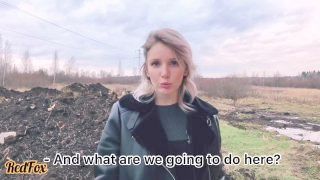 Бомж трахнул скромницу Homeless Fellow Banged An Escort Angel - Redfox/red Fox
