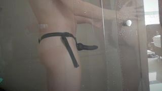 Femdom Pegging - Paramour Fucks Minion With Strapon In The Shower
