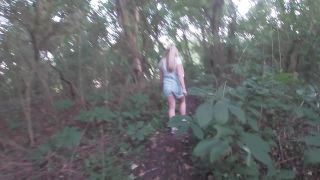 Country Babe With Mega Boobs Banged In The Woods