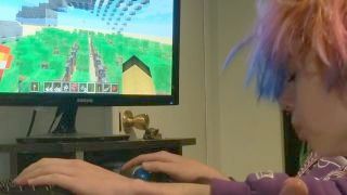 Lovely Sweetie Gets Tied Up And Bent Over While I Play Minecraft