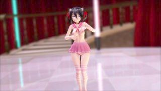 Mmd Pink Cat Cutie