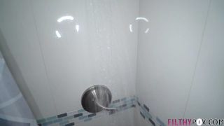 Catching My Stepsister Masturbating In The Shower And Banging Her