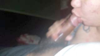 Making Penis Lick My Husbands Willy